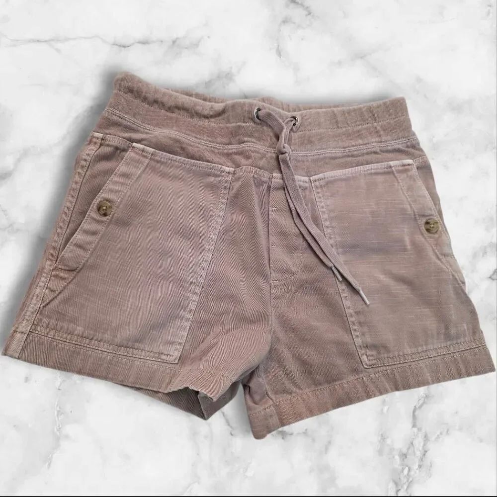 James Perse Size 0 Corduroy Cargo Shorts